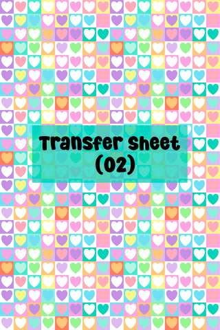 Heart (01) Transfer Sheet