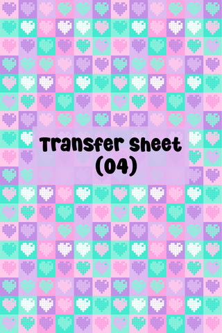 Heart (03) Transfer Sheet