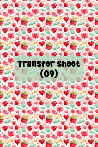 Lock and Key Transfer Sheet