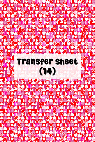 Heart (06) Transfer Sheet