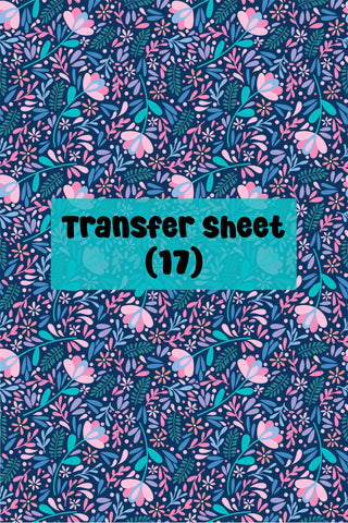 Flowers (02) Transfer Sheet
