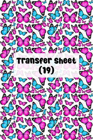 Butterfly (01) Transfer Sheet