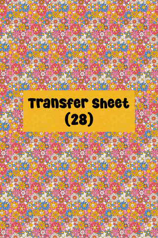 Flowers (05) Transfer Sheet
