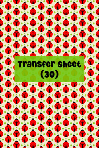 Ladybug (02) Transfer Sheet