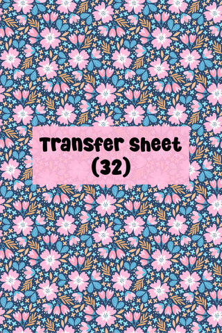 Flowers (07) Transfer Sheet