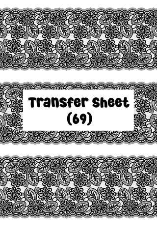 Lace (05) Transfer Sheet