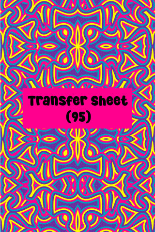 Vibrant Geometric Shapes (03) Transfer Sheet