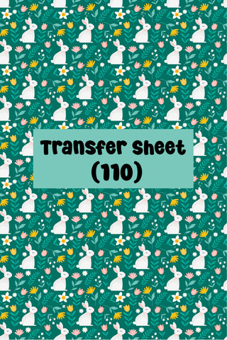 Easter (09) Transfer Sheet