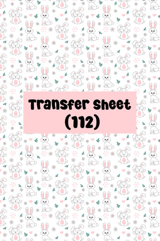 Easter (11) Transfer Sheet