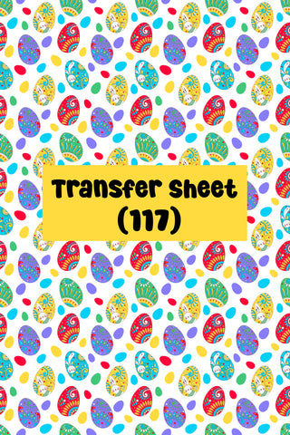 Easter (16) Transfer Sheet