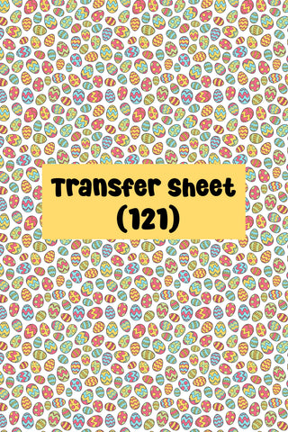 Easter (20) Transfer Sheet