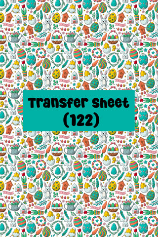 Easter (21) Transfer Sheet