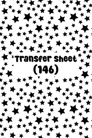Stars Transfer Sheet