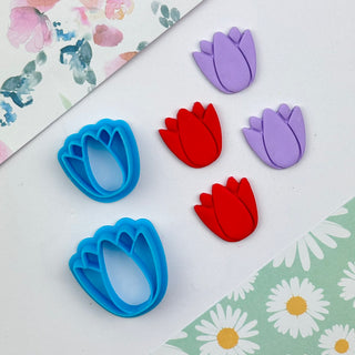 Simple Lily Flower Polymer Clay Cutter