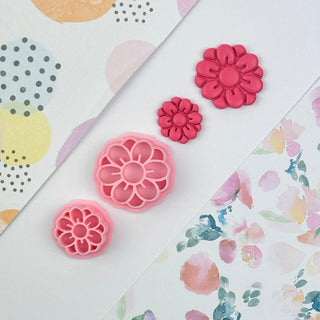 Cute Flower Polymer Clay Cutter