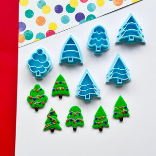 Christmas Trees - Polymer Clay Cutters