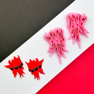 Sturt Desert Pea Polymer Clay Cutter