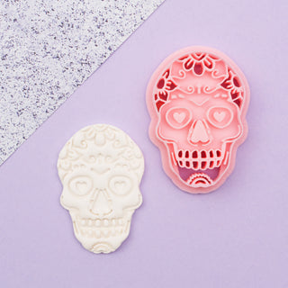 Sugar Skull Polymer Clay Cutter