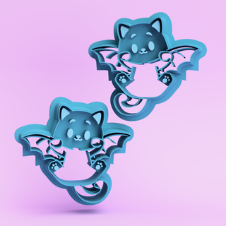 Cat Bat - Polymer Clay Cutters