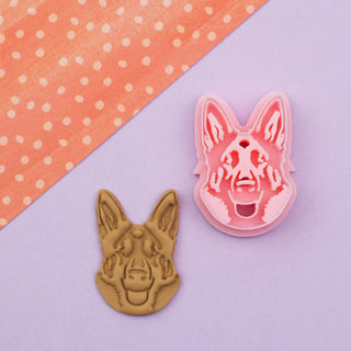 German Shepard Polymer Clay Cutter