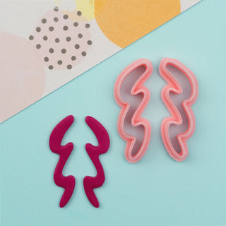 Squiggles Polymer Clay Cutter