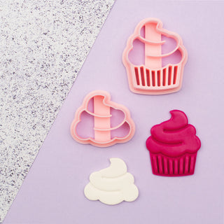 Cupcakes Polymer Clay Cutter